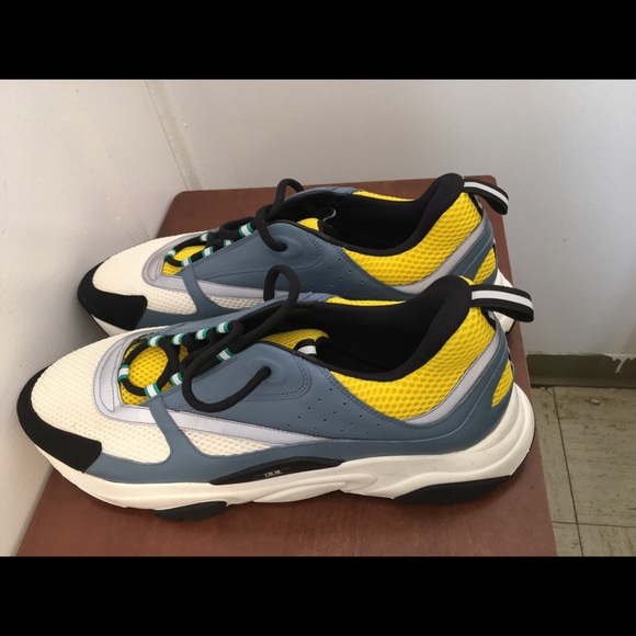 Dior B22 Authentic Blue/Beige Sneakers Made in Italy serial number 20ADC 51. - Picture 7 of 12